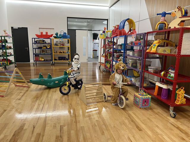 Grand opening for Brushy’s Toy Library