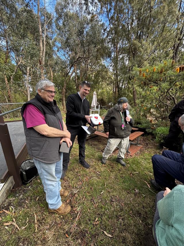 AED installation at Yellingbo nursery bolsters safety
