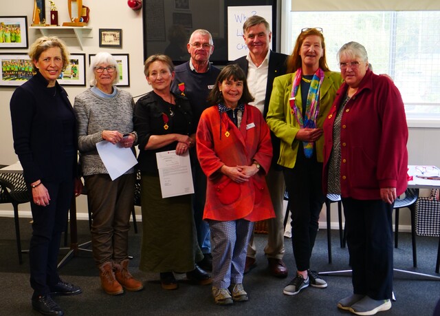 Yarra Valley Red Cross members awarded for decades of dedication