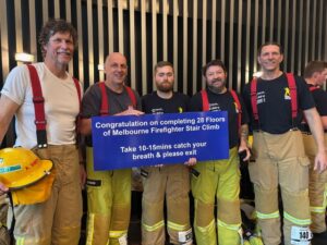 Over $1 million raised at firefighter stair climb