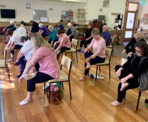 Free chair Pilates at ADRA