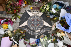 ‘Proud he puts that uniform on each day’: wife of serving police officer thanks members