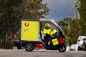 Next-gen electric delivery vehicles rollout to Posties in the east