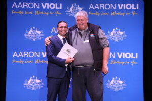 Wandin FNC’s Stretch receives volunteer award