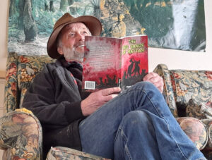 Local vigneron Peter Preuss surveys agribusiness on kangaroo control