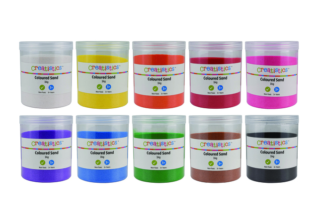 Kids coloured sand recall due to potential asbestos