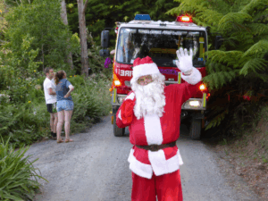 Reefton CFA spreading Christmas cheer with Santa run