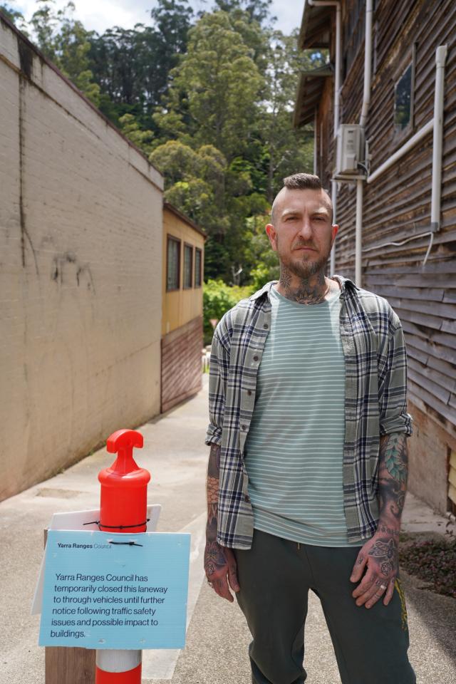 Warburton laneway dispute continues