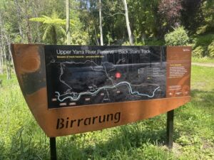 New signs show the way along the Yarra